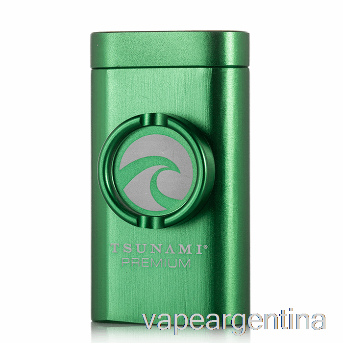 Refugio Del Tsunami Y Vaporizador Verde Molinillo Descartables